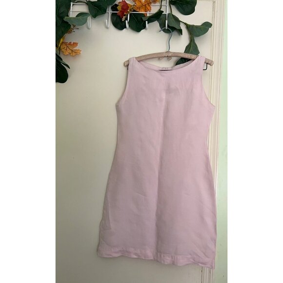 Tropic of Linen Dresses & Skirts - Tropic of Linen Shift Dress Sz 12 100% Linen Career Minimalist Casual